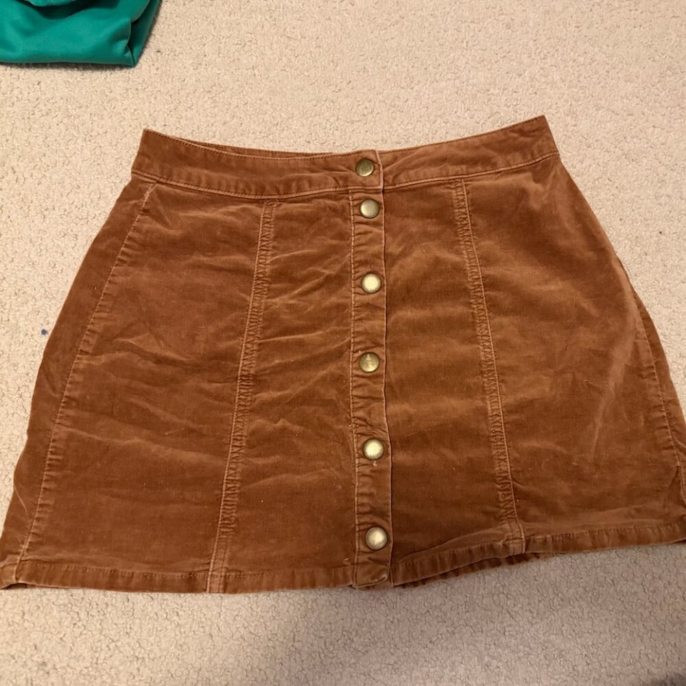 Brandy Mellville Cordory Skirt